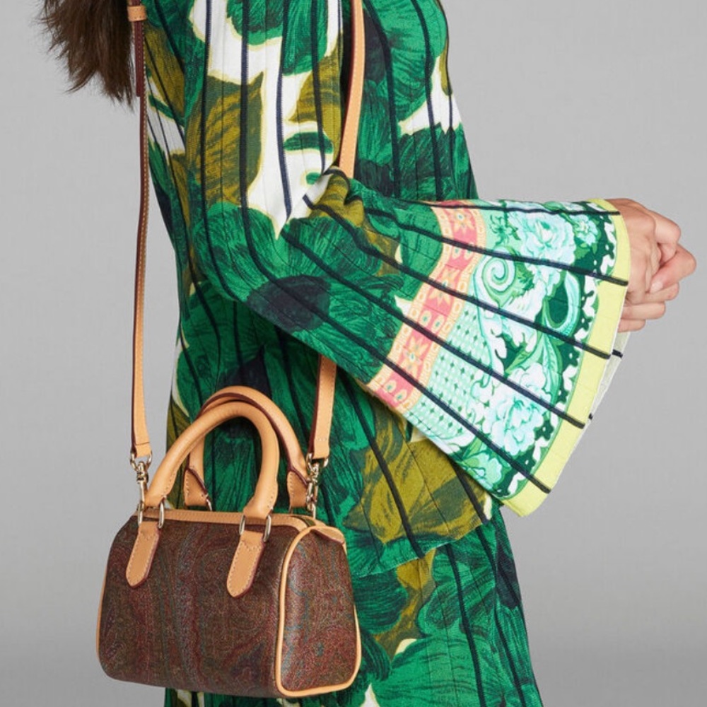ETRO Mini Paisley Boston Bag